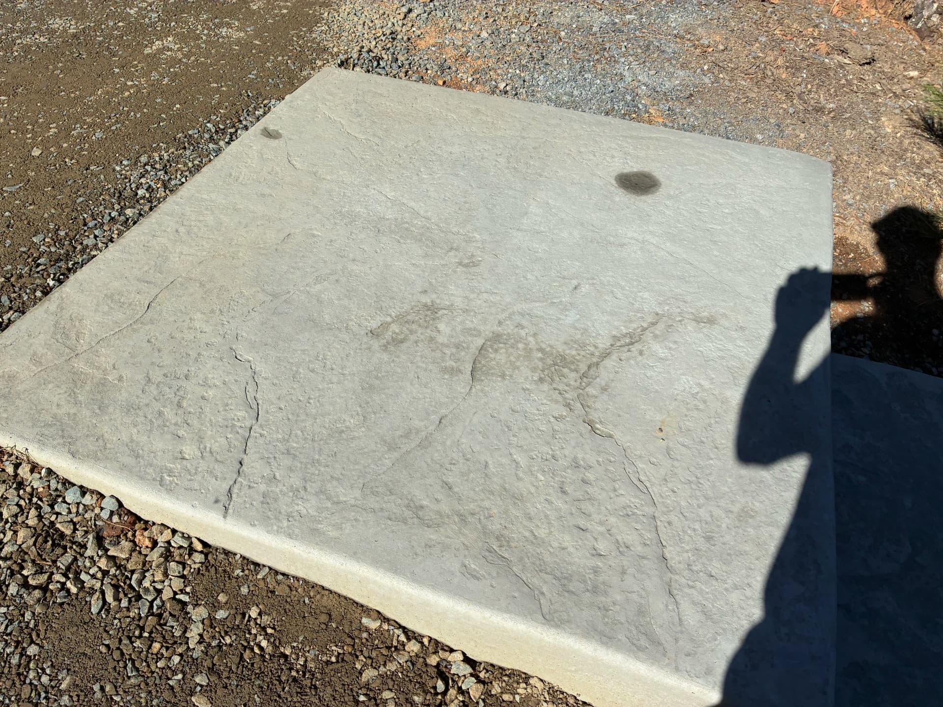 Gravel Driveway Rehab with Erosion Control and Concrete Stairway