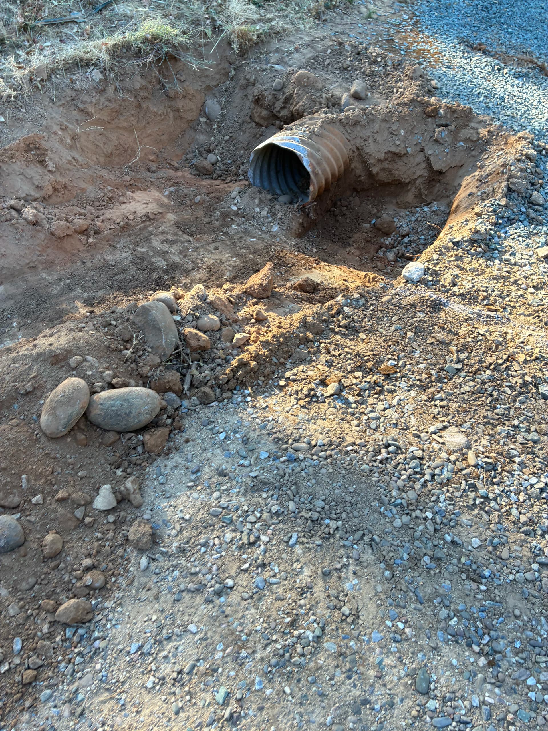 Culvert Extension, Catch Basin Install, and Drainage Overhaul