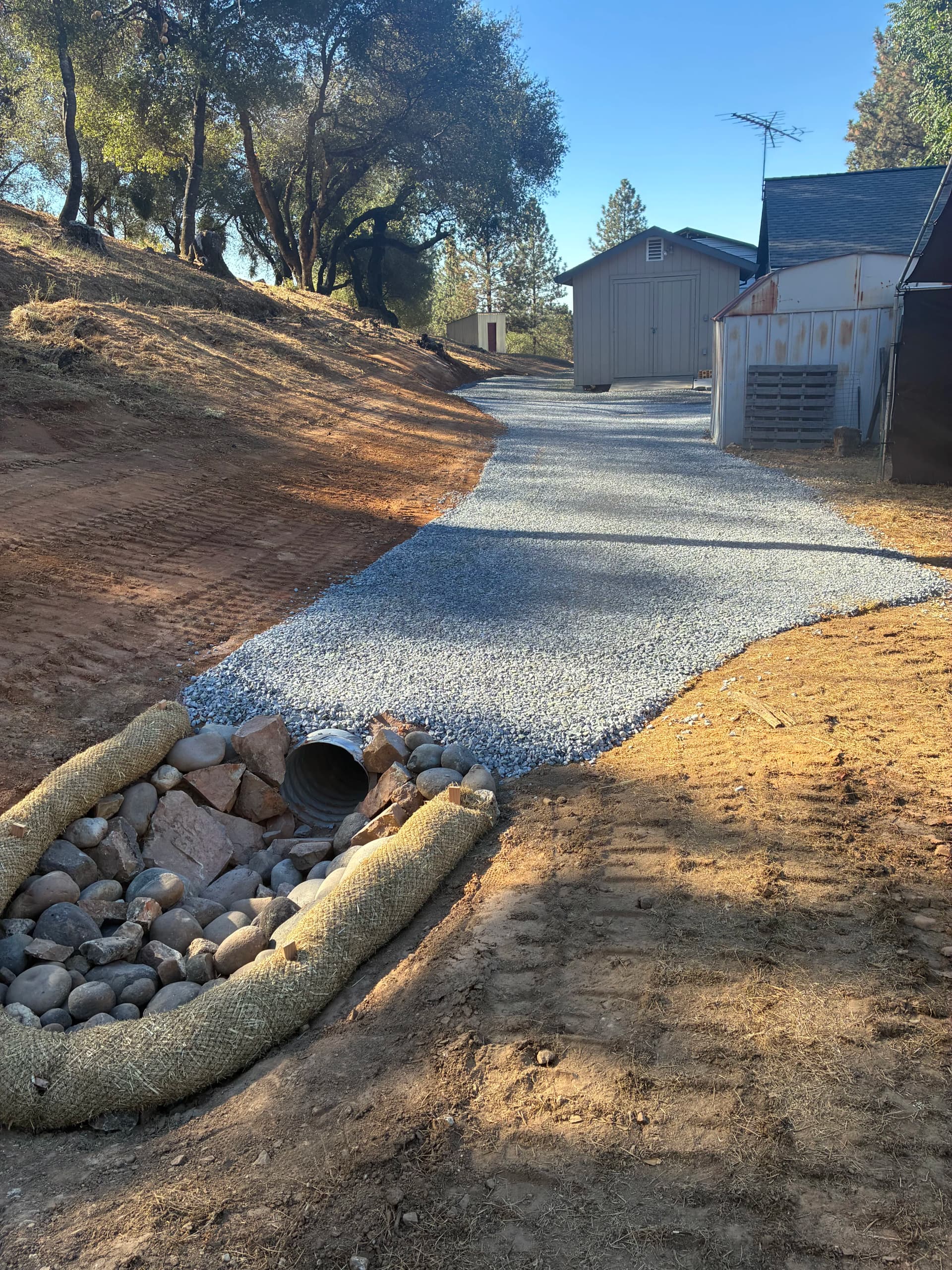 Culvert Extension, Catch Basin Install, and Drainage Overhaul